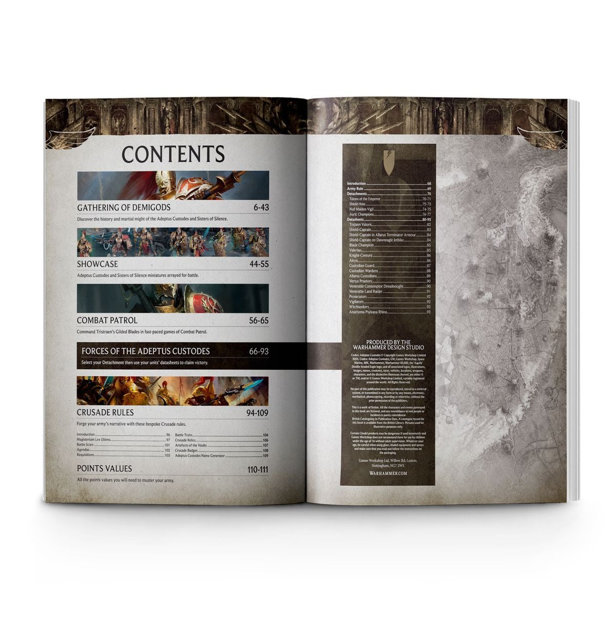 Warhammer 40k Codex: Adeptus Custodes