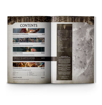 Warhammer 40k Codex: Adeptus Custodes