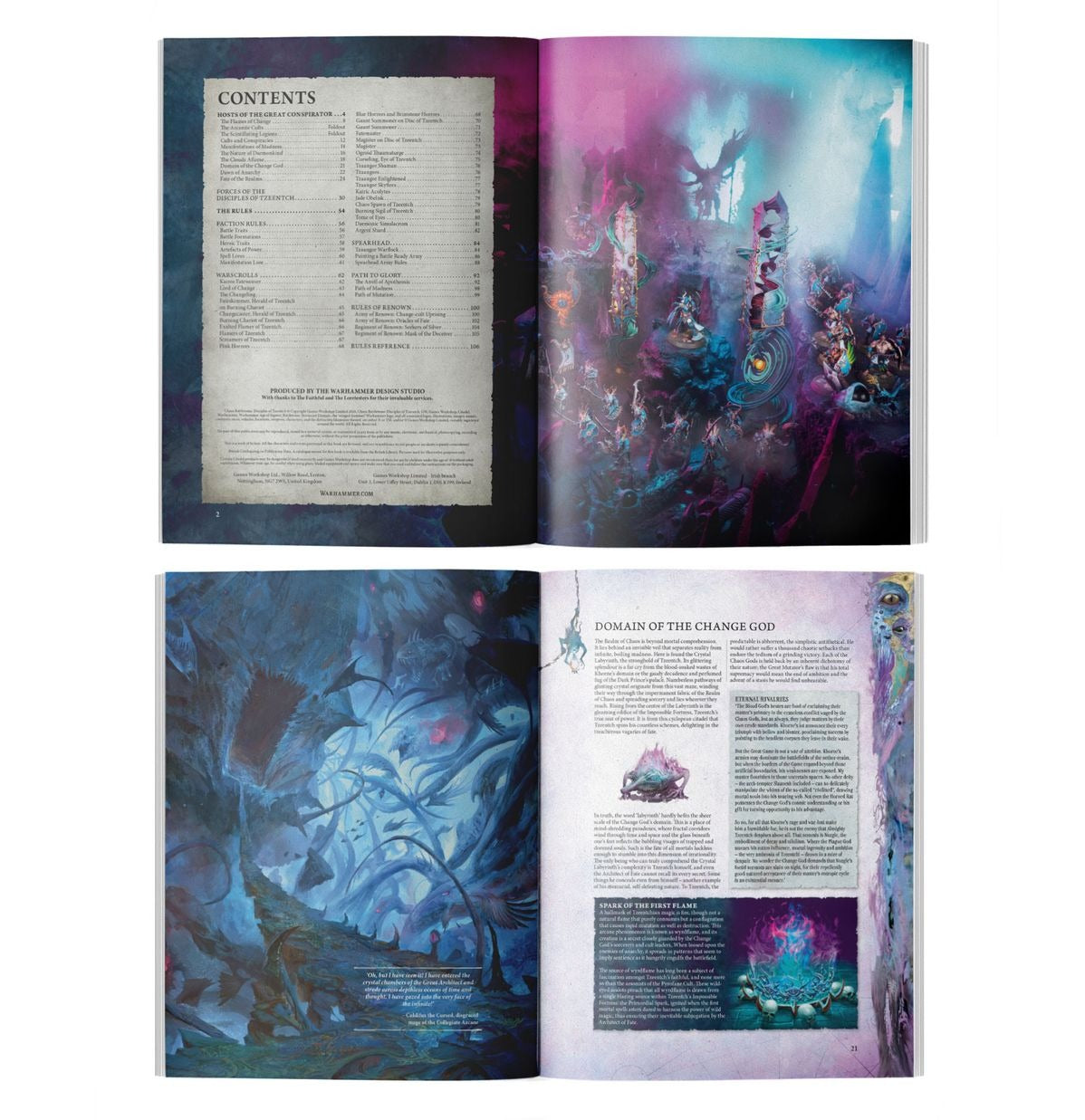 Warhammer AoS: Battletome - Deciplea od Tzeentch