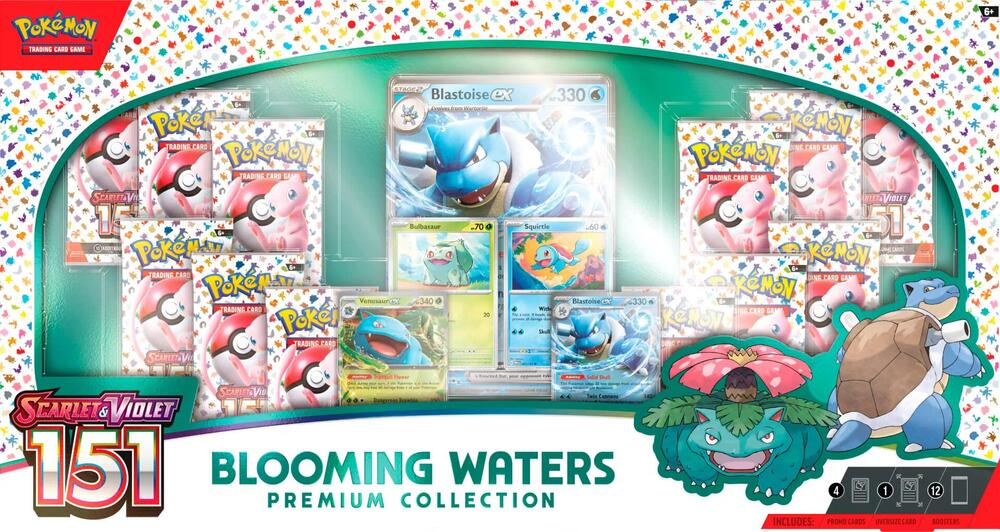 Pokemon TCG 151: Blooming Waters