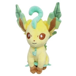 Sanei Pokemon Plush - Leafeon 7"