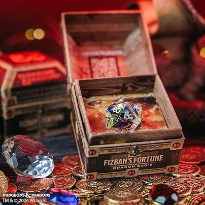 Oversized D20 Mystery Box - D&D Fizban's Fortune