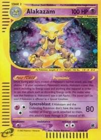 Alakazam 1/165 - Expedition - E-Reader - Lightly Played