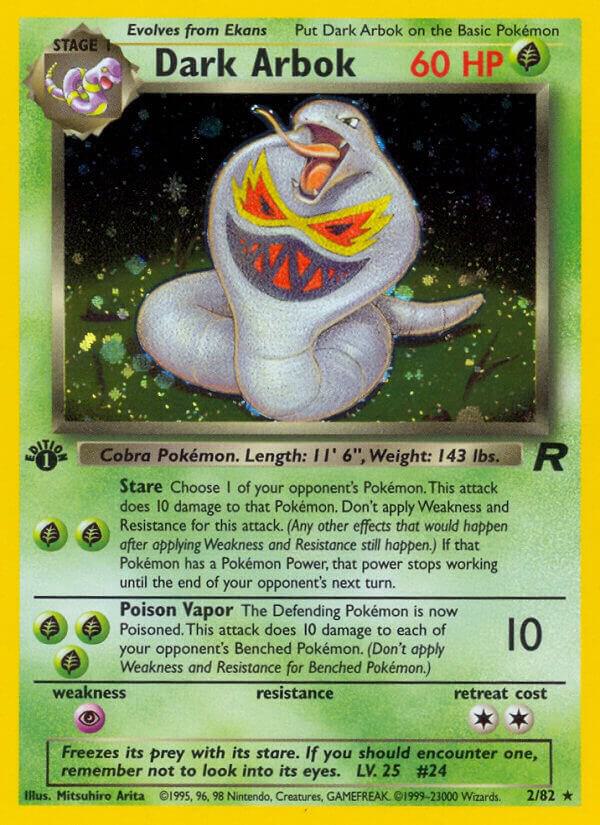 Dark Arbok (2) - Team Rocket (TR)