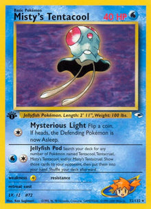 Misty's Tentacool (32) - Gym Heroes (G1)