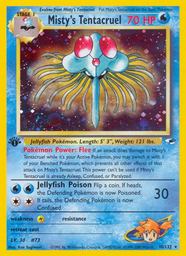 Misty's Tentacruel - Gym Heroes (G1)