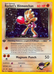 Rocket's Hitmonchan - Gym Heroes (G1)