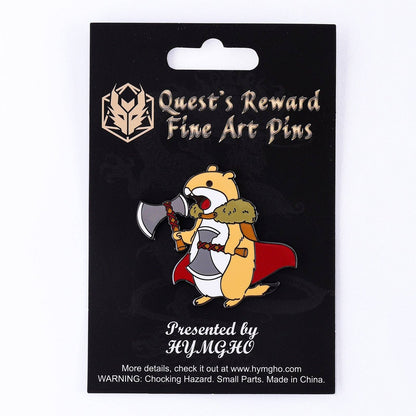 Quest's Reward Fine Art Pin - 12 Animal Pack