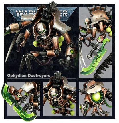 Warhammer 40k: Necrons - Ophydian Destroyers