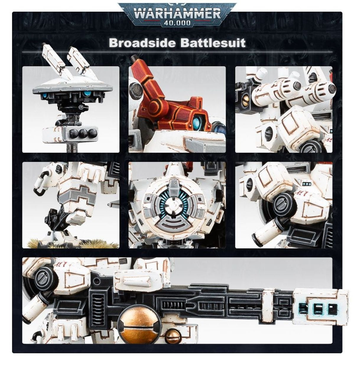 T'au Empire: Broadside Battlesuit