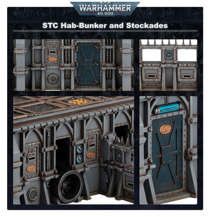 Warhammer Terrain - Battlezone: Fronteris – STC Hab-Bunker and Stockades
