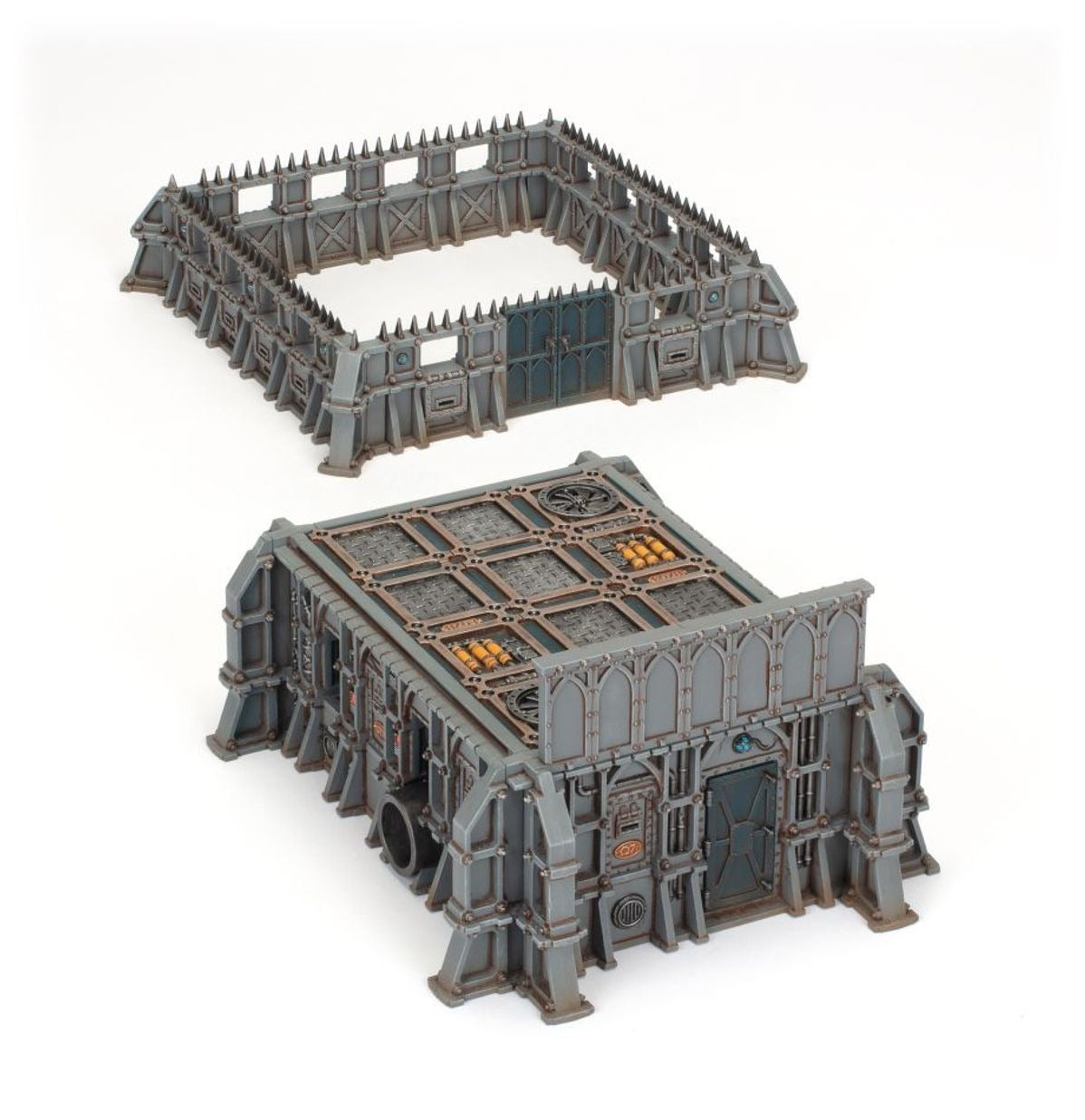 Warhammer Terrain - Battlezone: Fronteris – STC Hab-Bunker and Stockades
