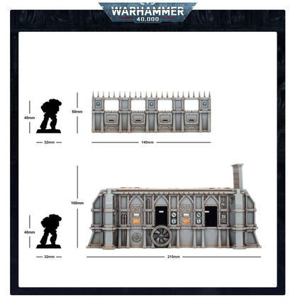 Warhammer Terrain - Battlezone: Fronteris – STC Hab-Bunker and Stockades