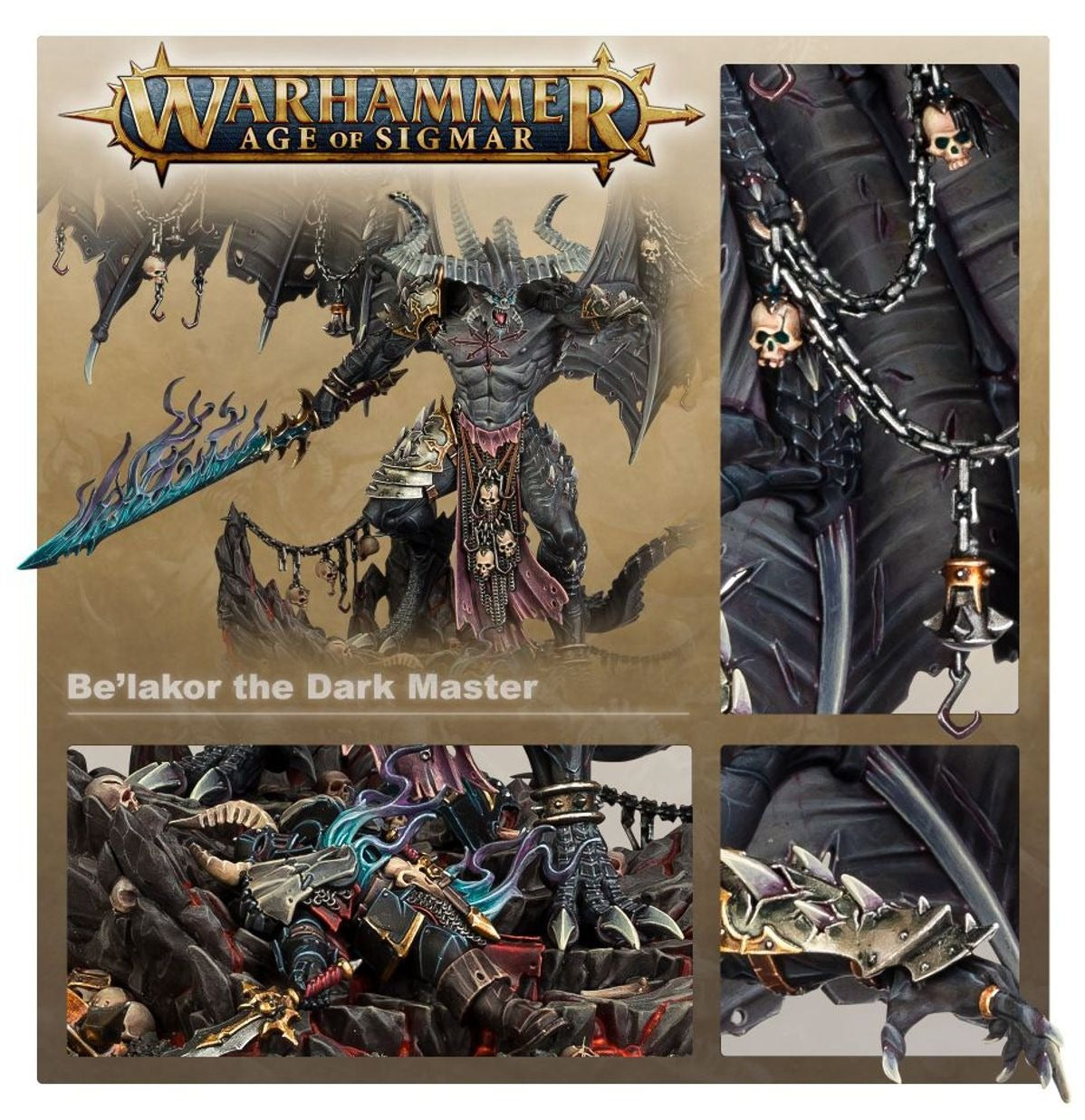 Warhammer Age of Sigmar: Slaves to Darkness - Be'Lakor: The Dark Master