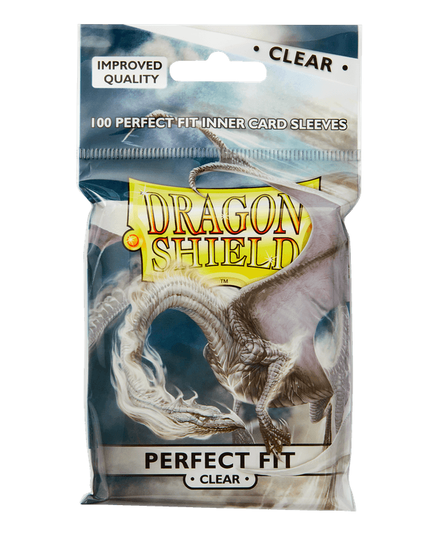 Dragon Shield - Clear - Toploading Perfect Fit Sleeves - Scroll and Circuit Games