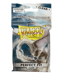 Dragon Shield - Clear - Toploading Perfect Fit Sleeves - Scroll and Circuit Games