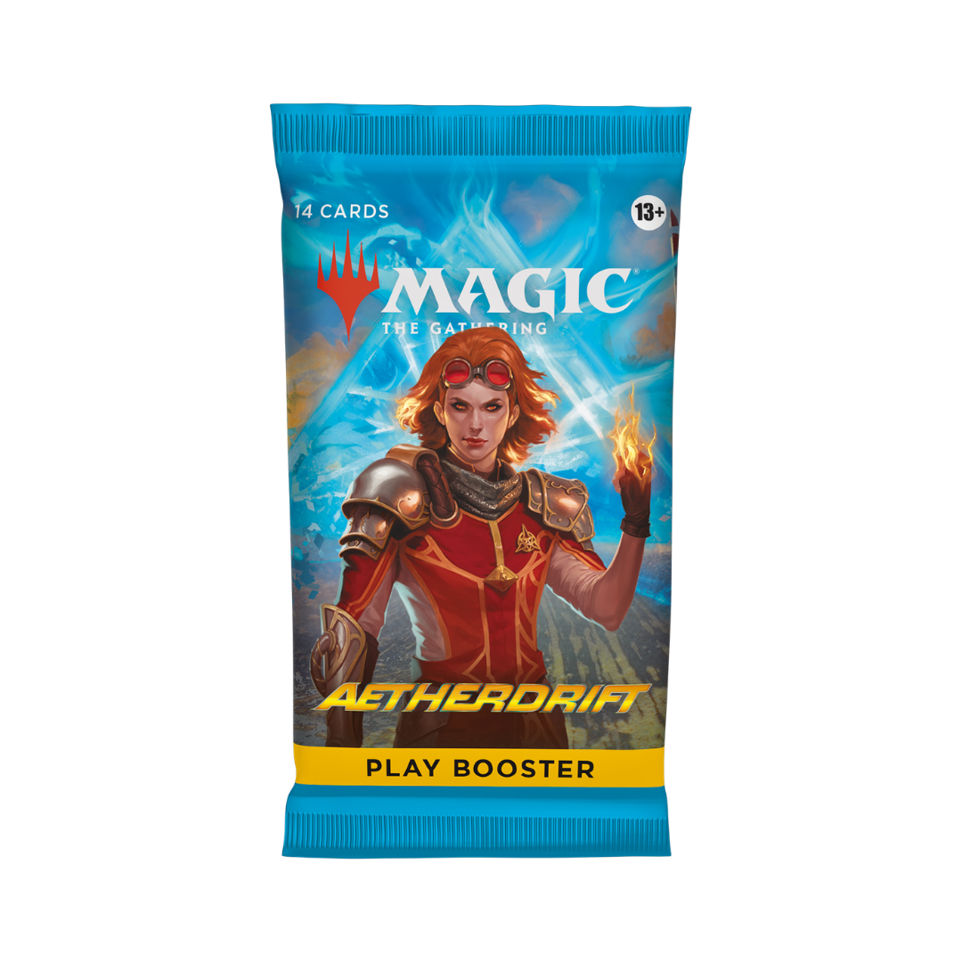 Magic The Gathering Play Booster Pack - Aetherdrift Magic The Gathering Play Booster Pack - Aetherdrift