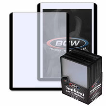 Top Loaders - Black Border - BCW 3” x 4” - 25 Pack