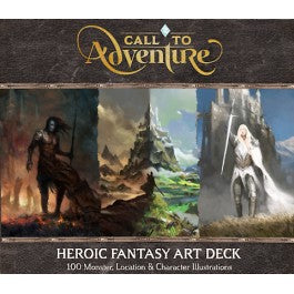 Call to Adventure: Heroic Fantasy Art Deck - Scroll and Circuit Games