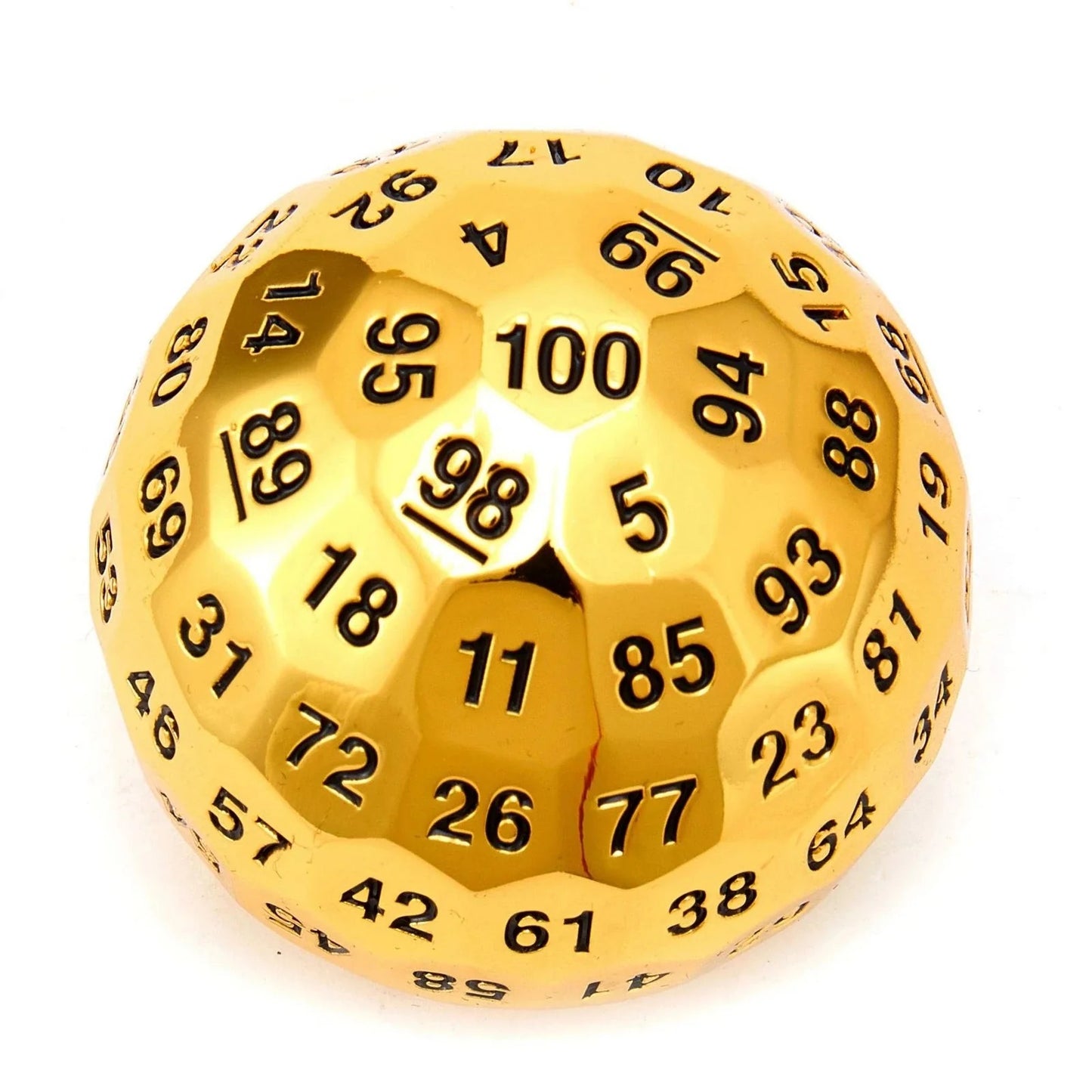 Titan's Fist - Metal D100 - Black & Gold