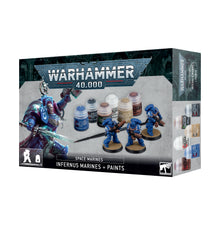 Warhammer 40k: Infernus Marines and Paints