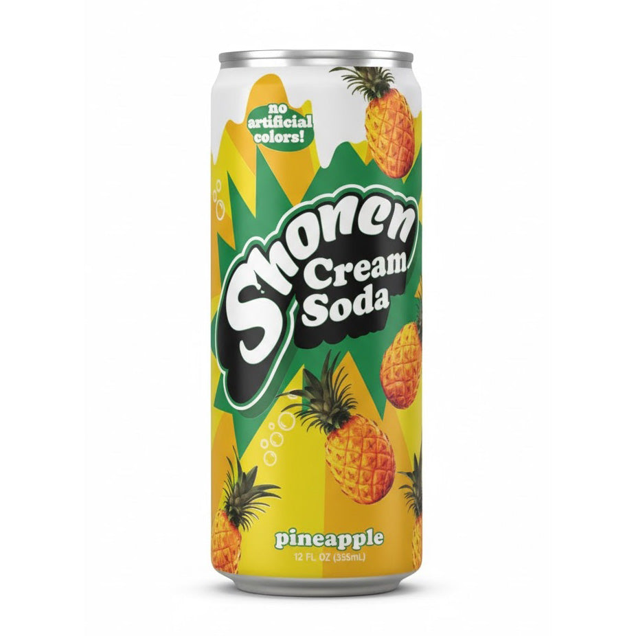 Pineapple Cream Soda - 12 fl oz