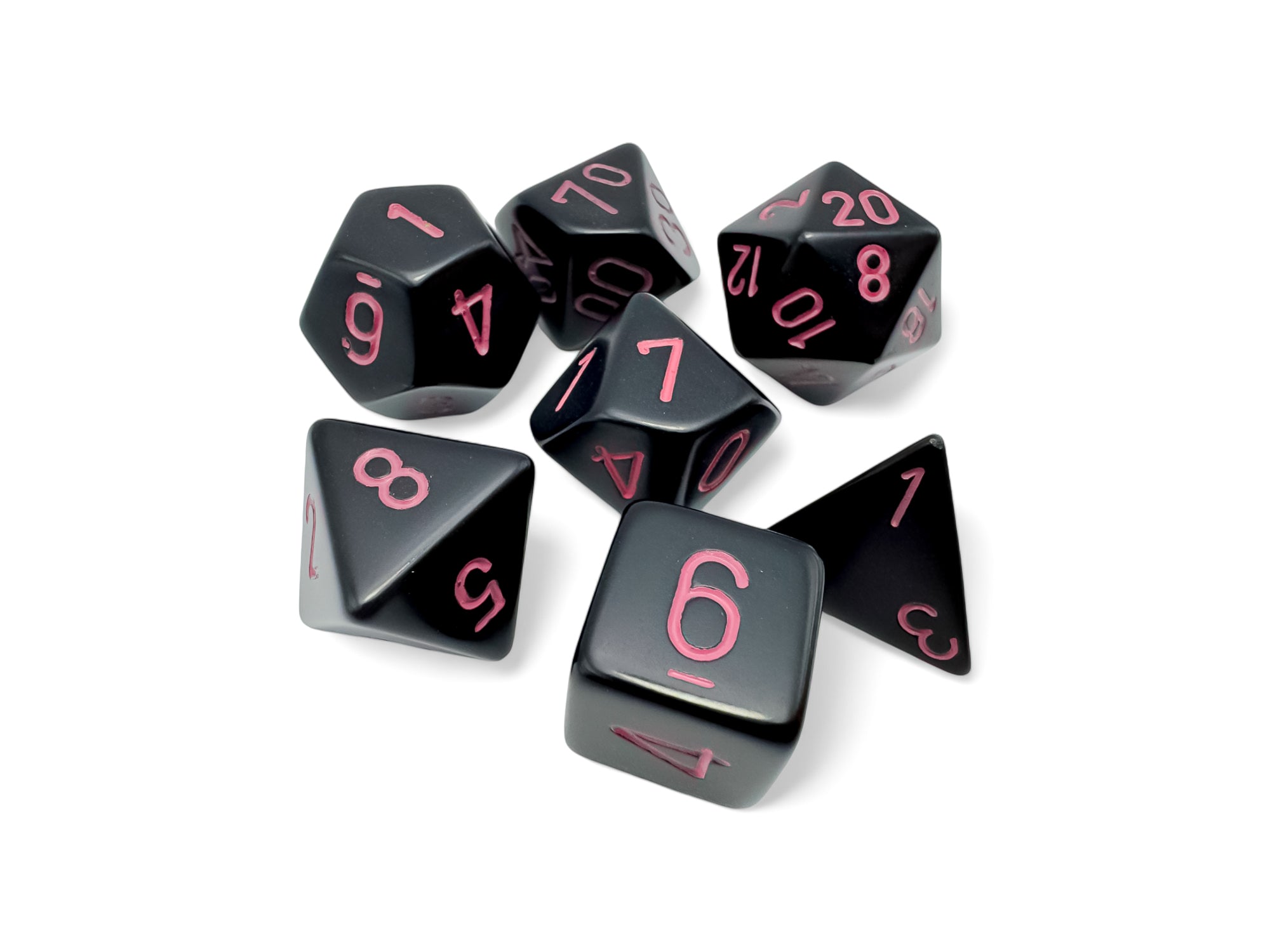 Chessex Opaque Polyhedral Pastel 7-Die Set - Scroll and Circuit Games