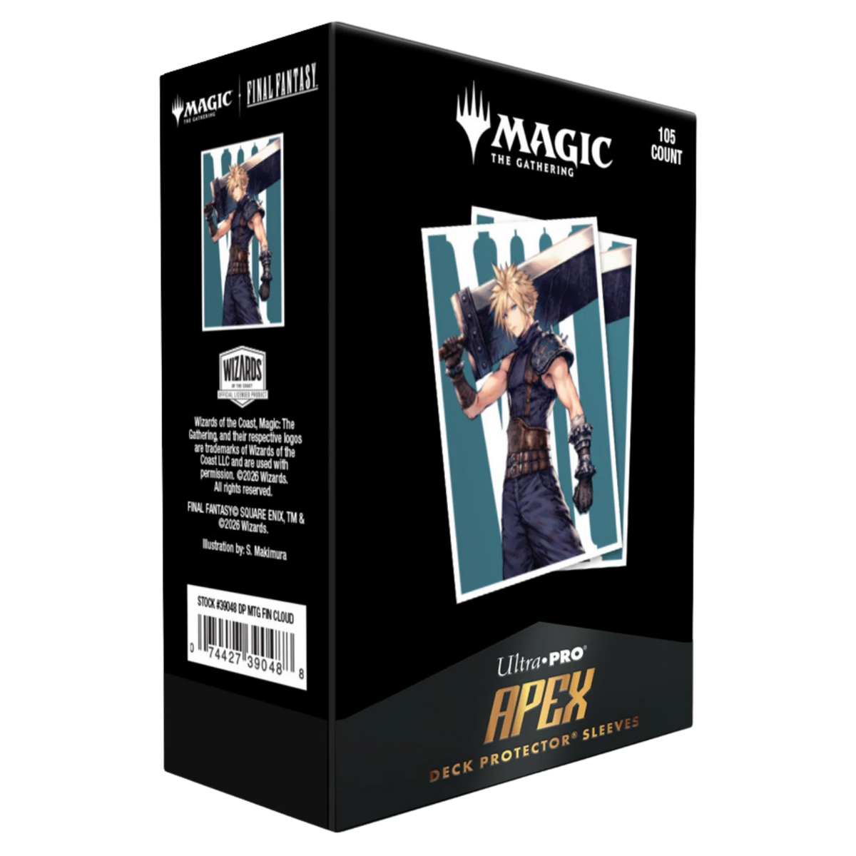Final Fantasy VII: Cloud - UltraPro Apex Sleeves (105 count)