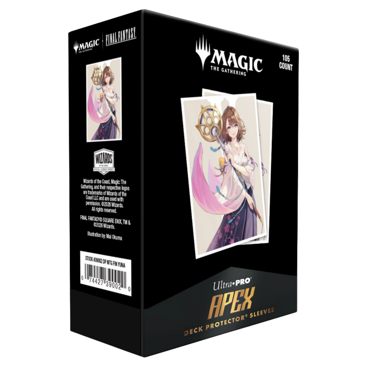 Final Fantasy X: Yuna - UltraPro Apex Sleeves (105 count)
