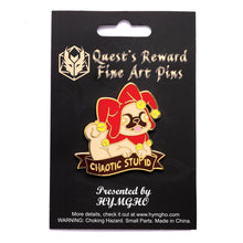 Chaotic Stupid Pug - Enamel Pin