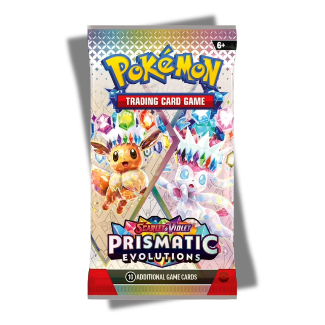 Prismatic Evolutions Booster Pack - SV: Prismatic Evolutions (PRE) - Scroll and Circuit Games