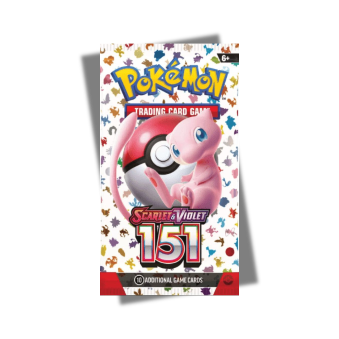 151 Booster Pack - SV: Scarlet & Violet 151 (MEW) - Scroll and Circuit Games