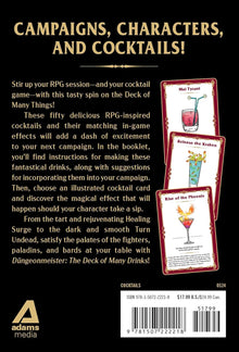 Düngeonmeister - The Deck of Many Drinks