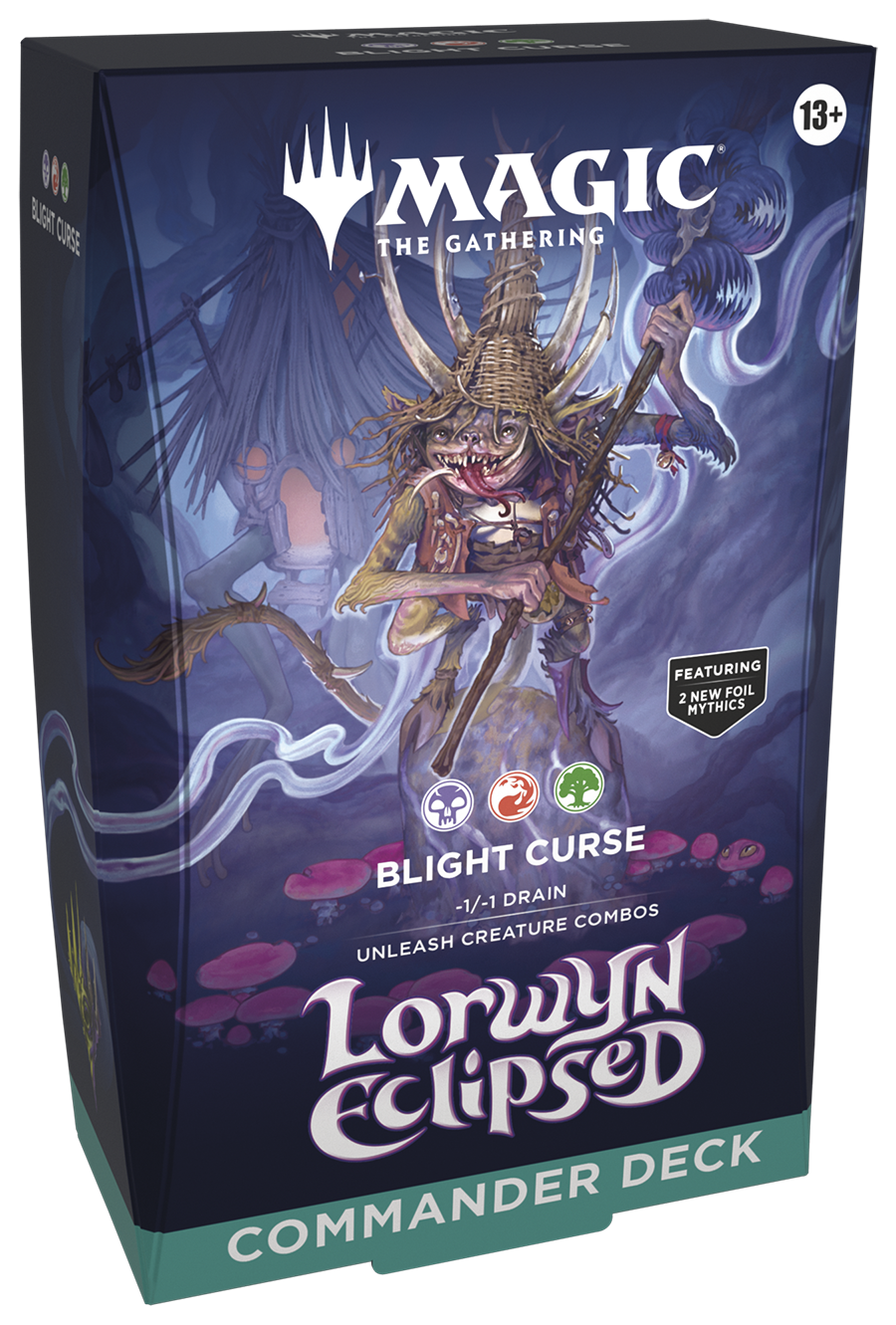 MTG - Lorwyn Eclipsed - Commander Deck - Blight Curse