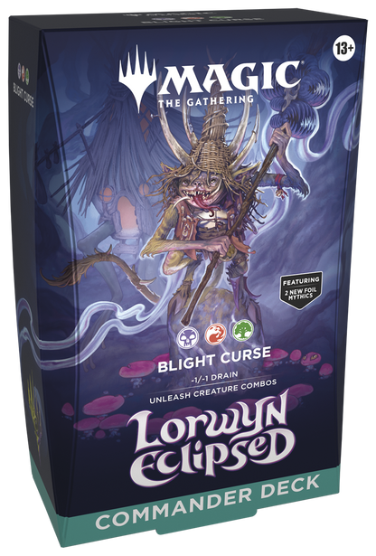 MTG - Lorwyn Eclipsed - Commander Deck - Blight Curse