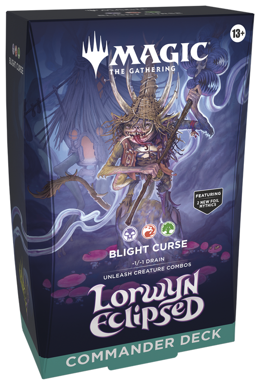 MTG - Lorwyn Eclipsed - Commander Deck - Blight Curse