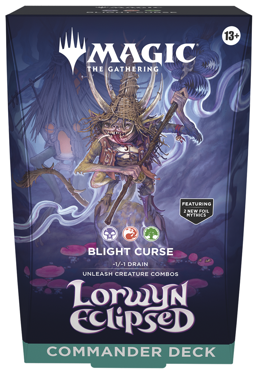 MTG - Lorwyn Eclipsed - Commander Deck - Blight Curse