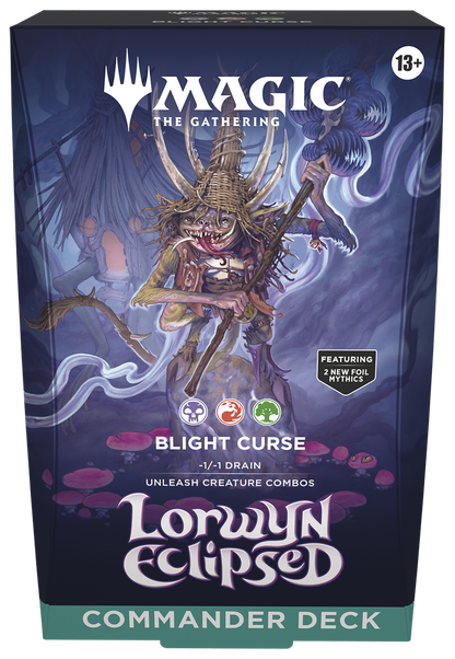 MTG - Lorwyn Eclipsed - Commander Deck - Blight Curse
