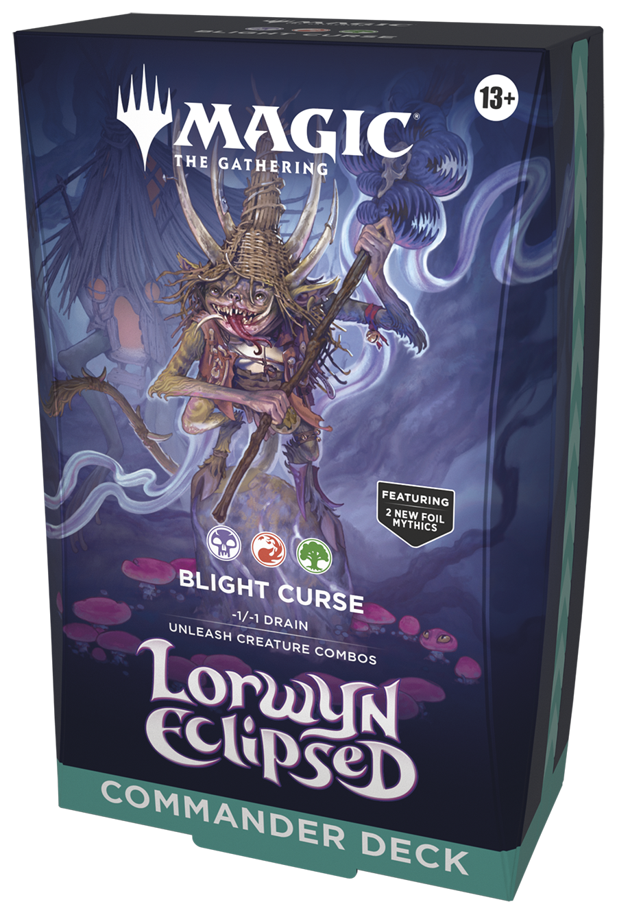 MTG - Lorwyn Eclipsed - Commander Deck - Blight Curse