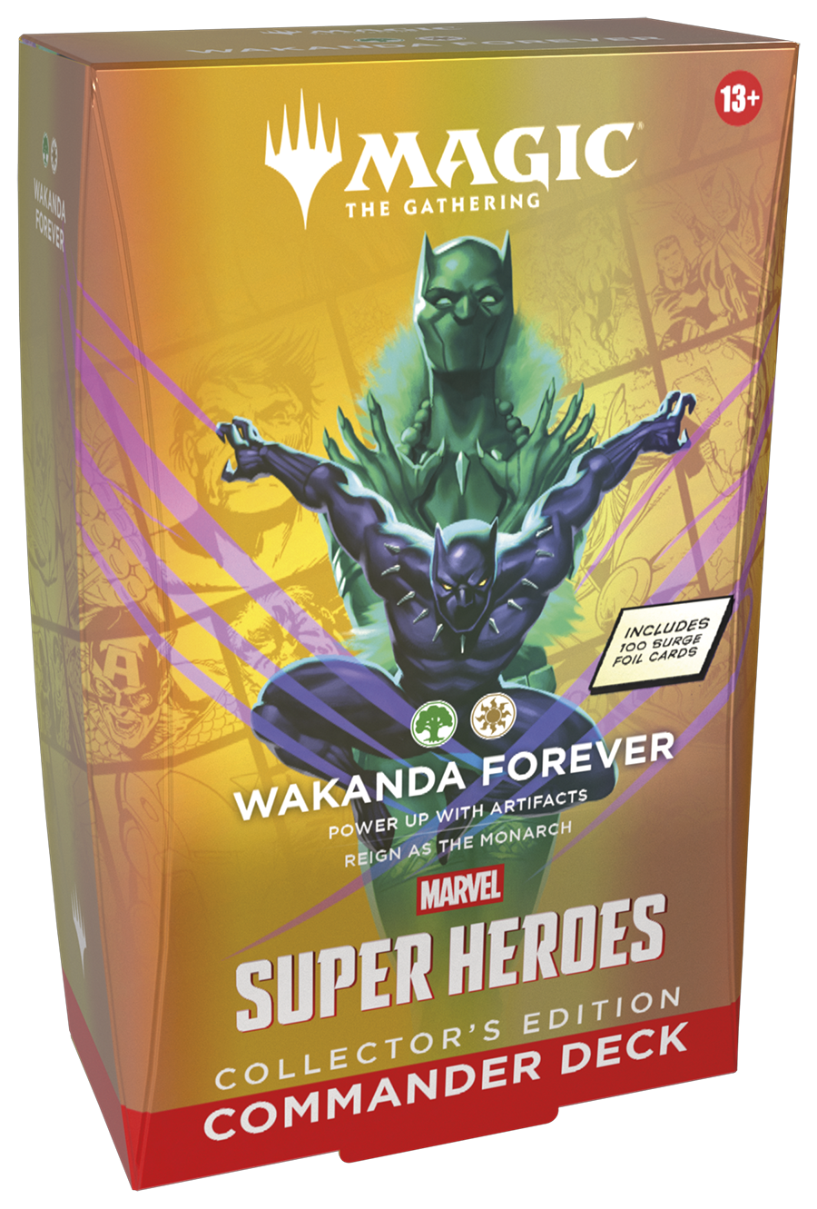 Marvel Super Heroes - Collector Commander Deck - Wakanda Forever