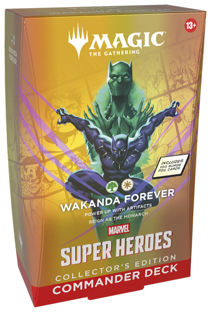 Marvel Super Heroes - Collector Commander Deck - Wakanda Forever
