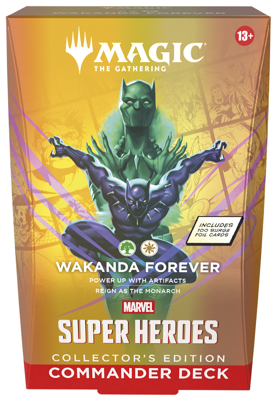 Marvel Super Heroes - Collector Commander Deck - Wakanda Forever