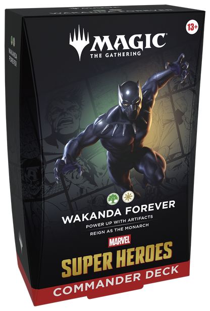 Marvel Super Heroes - Commander Deck - Wakanda Forever