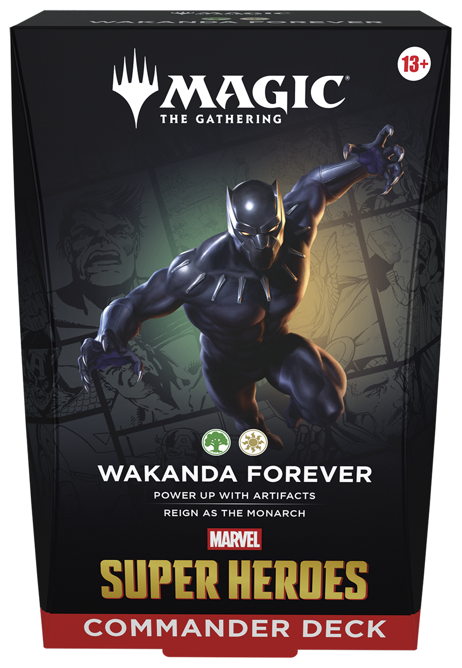 Marvel Super Heroes - Commander Deck - Wakanda Forever
