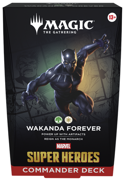 Marvel Super Heroes - Commander Deck - Wakanda Forever