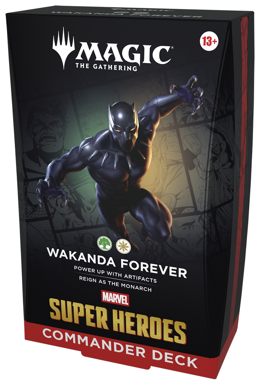 Marvel Super Heroes - Commander Deck - Wakanda Forever