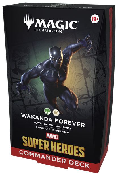 Marvel Super Heroes - Commander Deck - Wakanda Forever
