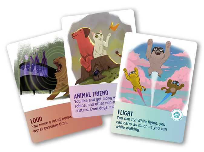 Magical Kitties Save the Day 2E: Kitty Cards