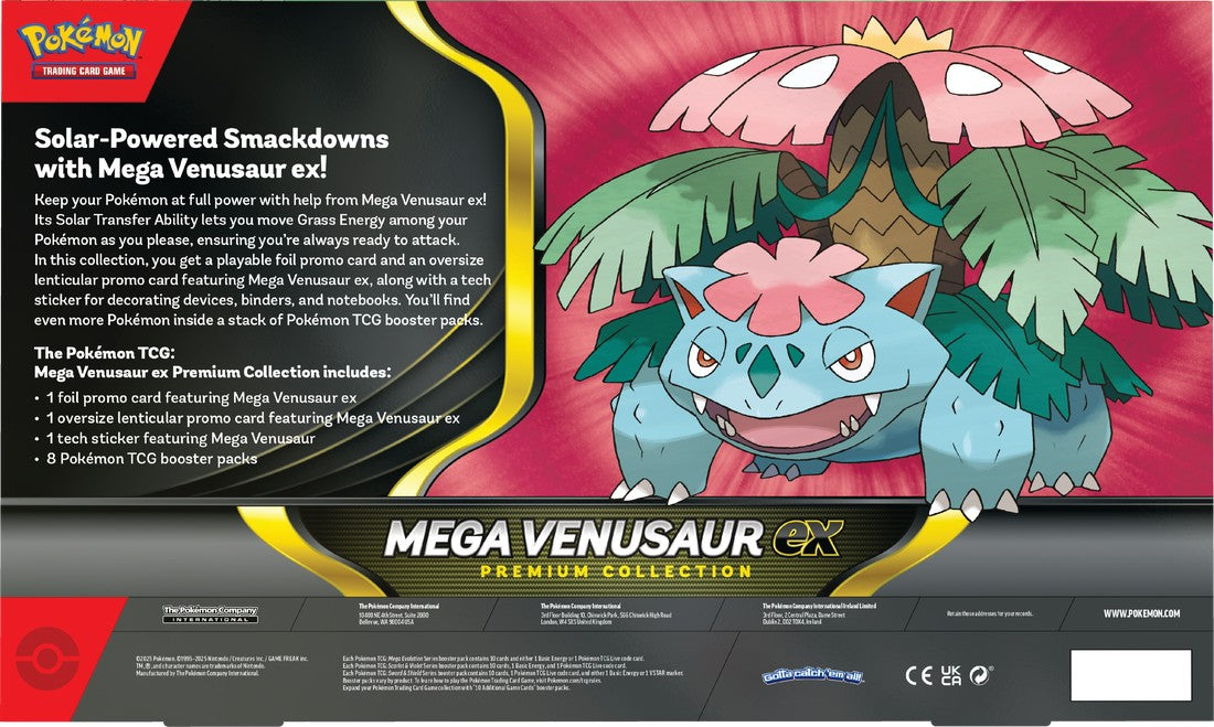 Pokemon TCG - Mega Venusaur ex Premium Collection Case