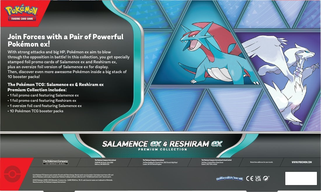 Pokemon TCG - Salamence EX & Reshiram EX Premium Collection